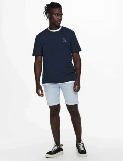 ONSPLY LB JOG 8587 PIM DNM SHORTS NOOS - Jeansshorts
