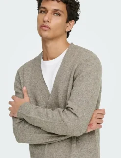 ONSRAY REG LS CARDIGAN KNIT FRML - Koftor
