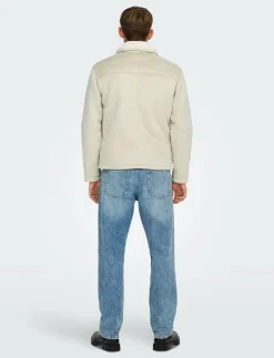 ONSROYCE SHEARLING JACKET OTW - Tunna jackor