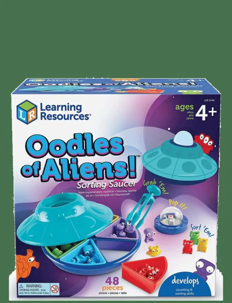 Oodles of Aliens!™ Sorting Saucer - Plocklådor