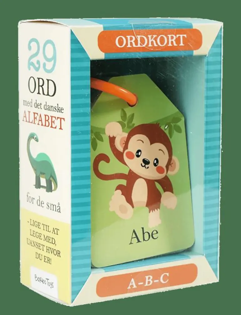 Ordkort - Alfabetet - ABC (DK) - Pedagogisk barnbok