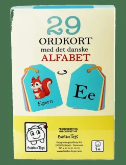 Ordkort - Alfabetet - ABC (DK) - Pedagogisk barnbok