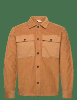 Organic Cotton Corduroy Overshirt G - Manchesterskjortor