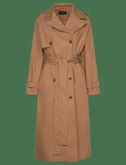 Oversized Cotton Trench Coat - Trenchcoats