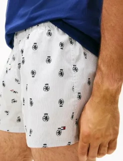 OVERSIZED TEE & WOVEN BOXER - Pyjamas