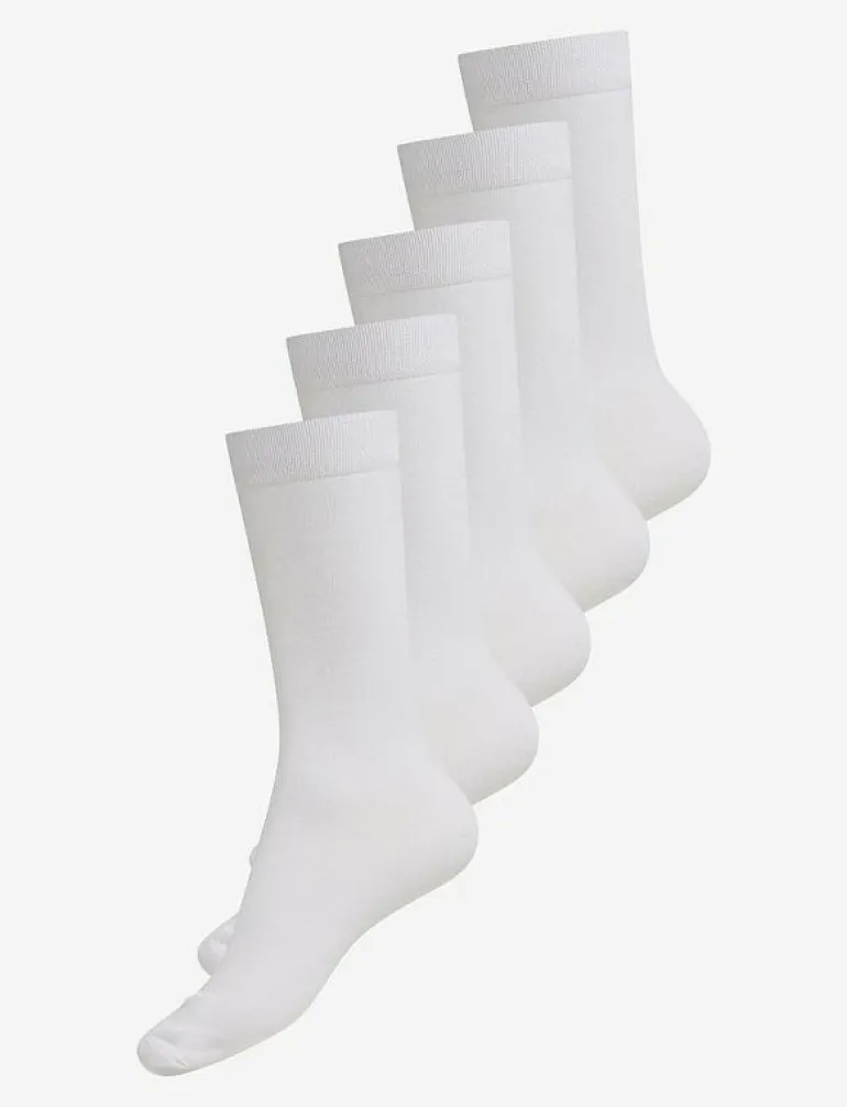 5-Pack Men Bamboo Basic Socks - Vanliga strumpor