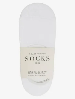 5-Pack Men Bamboo No Show Socks - Ankelstrumpor