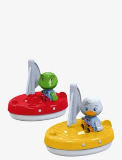 2-Pack Segelbåtar med Figurer - Badleksaker