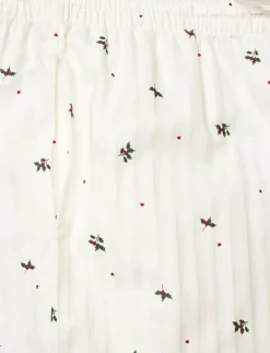 PANT CO JACQUARD MISTLETOE - Nederdelar