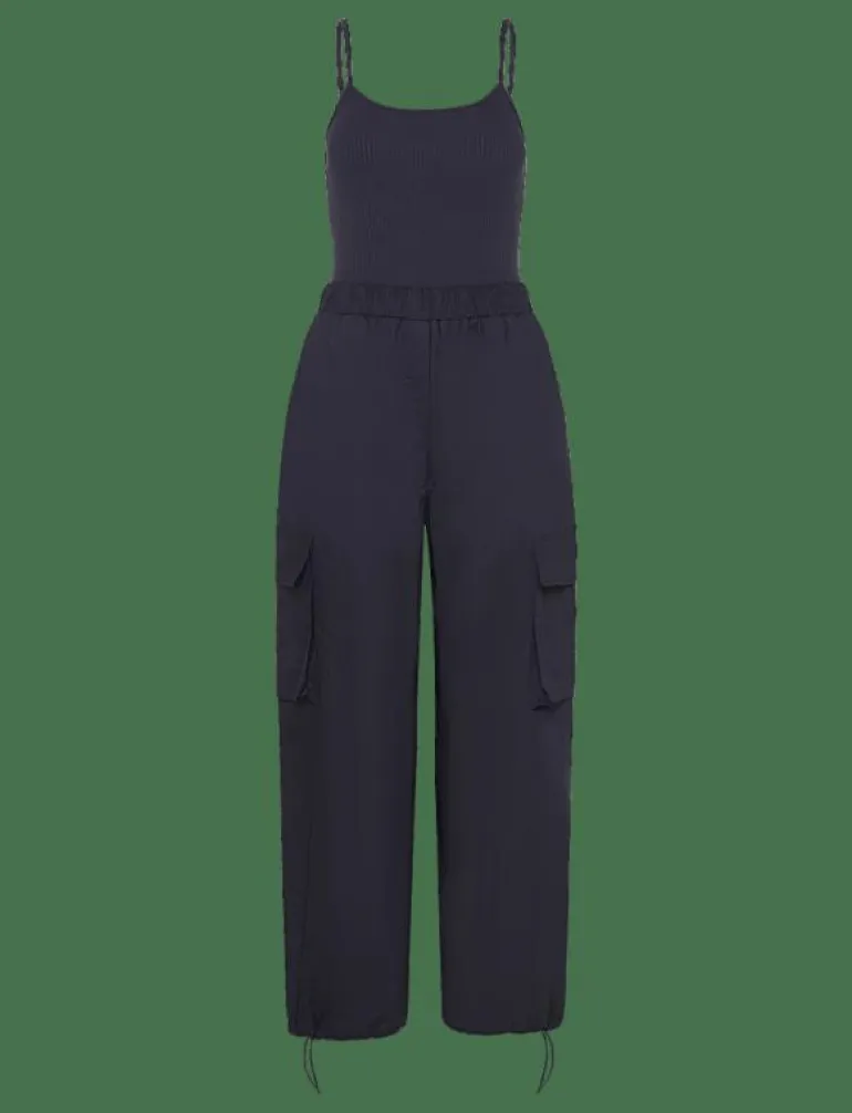Parachute overall with braces - Jumpsuits