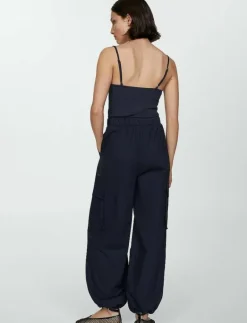 Parachute overall with braces - Jumpsuits