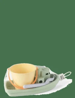 PASTEL RECYCLED BOAT & SANDSET 4 PCS - Sandleksak