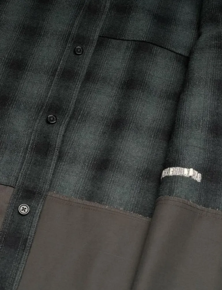 Patch Army Shirt - Flanellskjortor