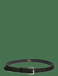 PCJANICE LEATHER TEXTURED JEANS BELT FP - Skärp