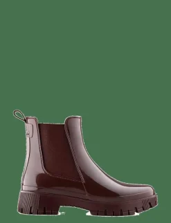 PEACHY DARK CHERRY - Platta ankelboots