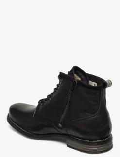 Peaker II Black - Kängor med snörning