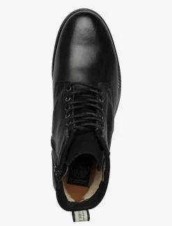 Peaker II Black - Kängor med snörning