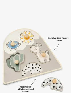 Peg puzzle Lalee Sand - Knoppussel
