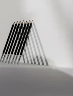 PENCILS - 7 PCS Gray - Kontorsinredning