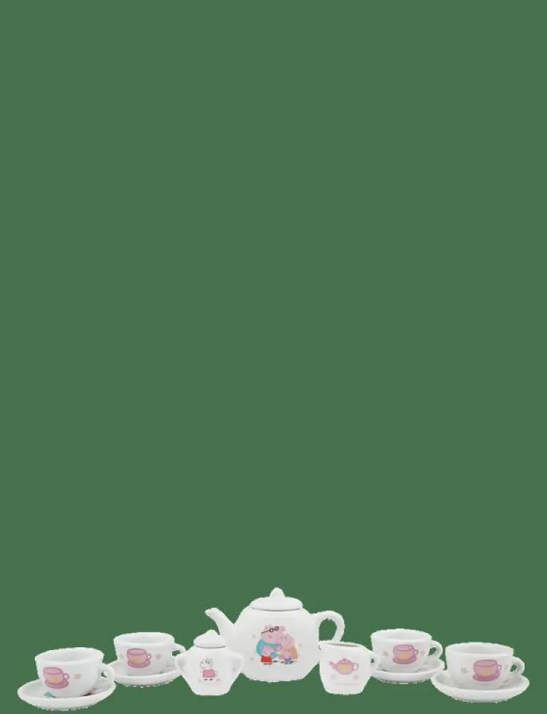 Peppa Pig - 12 pcs porcelain tea set - Leksakskök & Tillbehör
