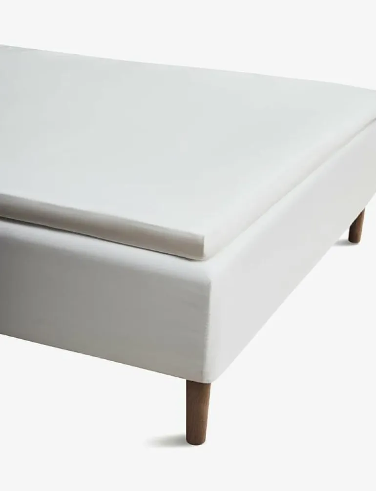 Percale Kuvertlakan 160x200 cm vit - Dra på lakan