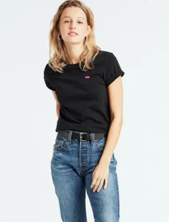 PERFECT TEE MINERAL BLACK - T-shirts