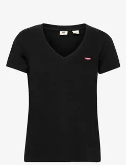 PERFECT VNECK CAVIAR JERSEY - T-shirts