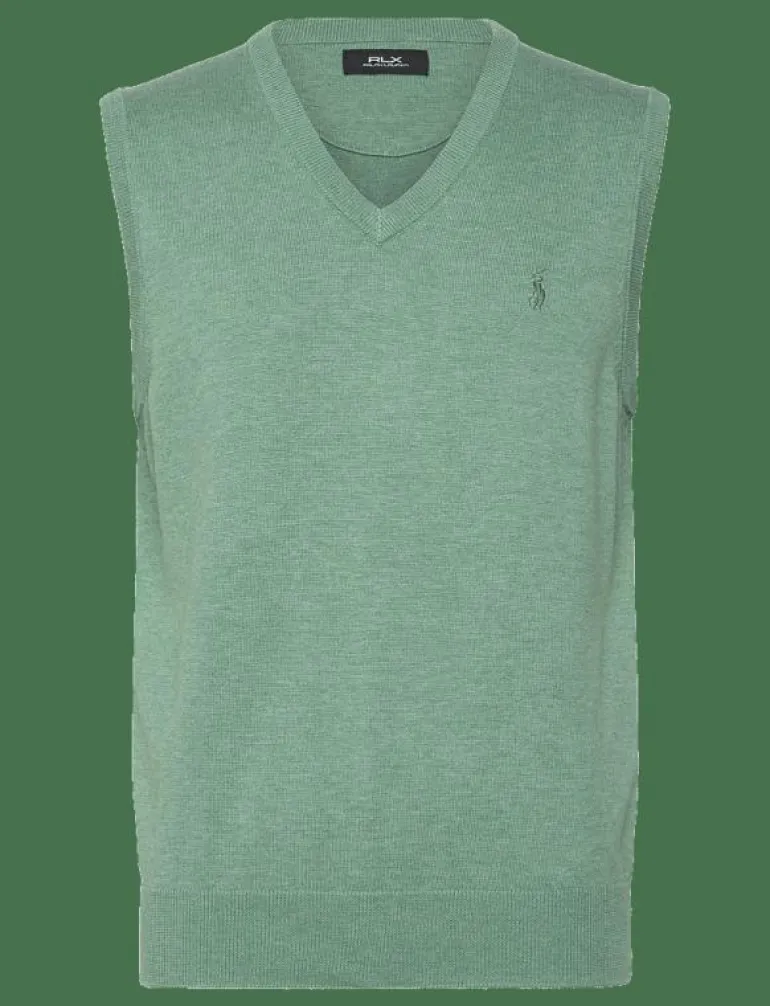 Performance Cotton-Blend Sweater Vest - Stickat