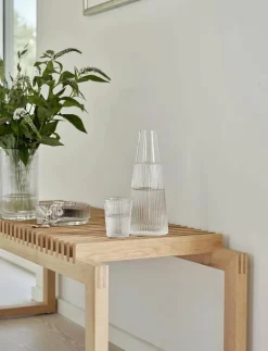 Pilastro karaff med dricksglas 1 l. clear - Vattenkaraffer & Vattenkannor