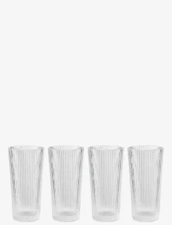 Pilastro Long Drink Glass 0.3 l. 4 pcs Clear - Martiniglas & Cocktailglas