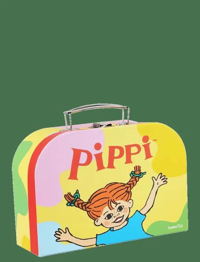 Pippi - 2pcs Suitcases Set - Tygpåsar och små väskor