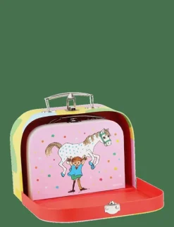 Pippi - 2pcs Suitcases Set - Tygpåsar och små väskor