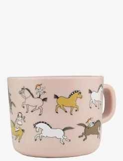 Pippi Cirkus, Mugg med handtag, rosa - Koppar & muggar