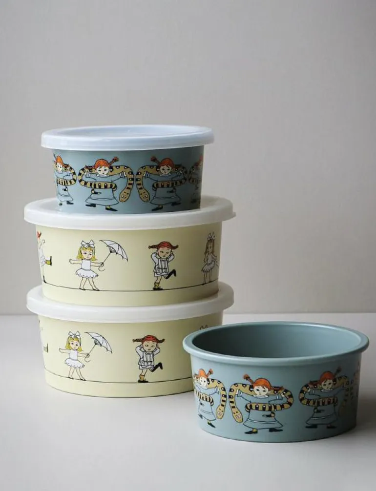 Pippi Cirkus, Snackbox, 2-pack - Lunchlådor