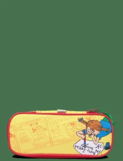 PIPPI LÅNGSTRUMP, Pennfodral boxerstil 22 x 7 cm - Pennfodral