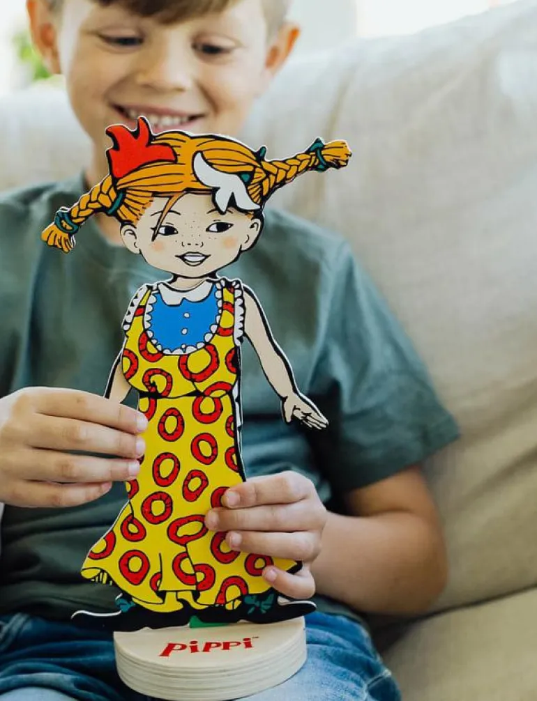 PIPPI MAGNETDOCKA - Pussel & Spel