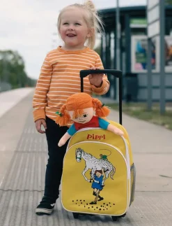 PIPPI RULLVÄSKA, GUL - Resväskor