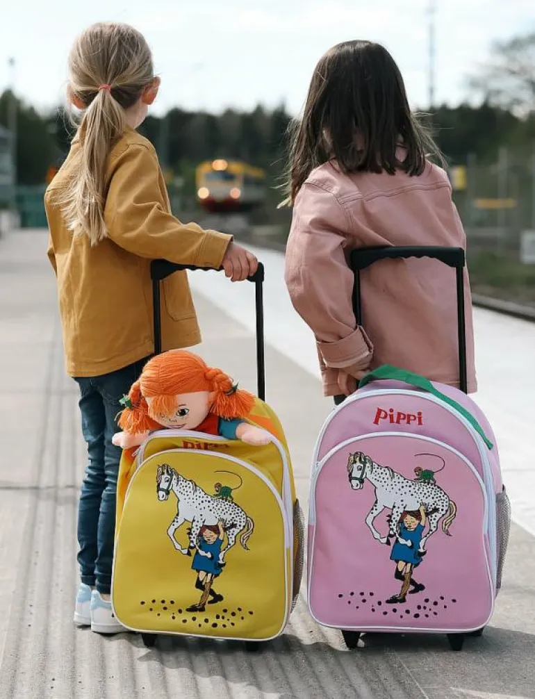 PIPPI RULLVÄSKA, GUL - Resväskor