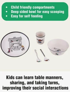 Pippi Tabelware 5 pcs set - Matdags