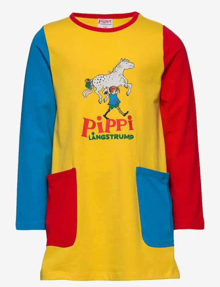 PIPPI TUNIKA MED FICKOR - Långärmade vardagsklänningar