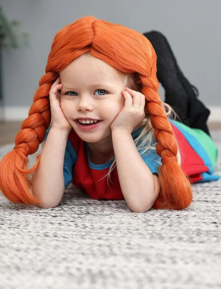 PIPPI UTKLÄDNINGSKLÄDER 2-4 ÅR - Maskeradkläder
