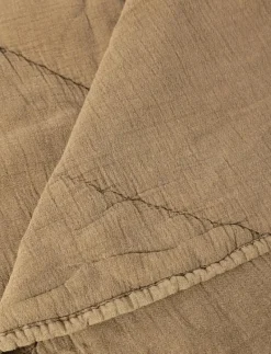 Plaid cotton w linentassels - Filtar & Plädar