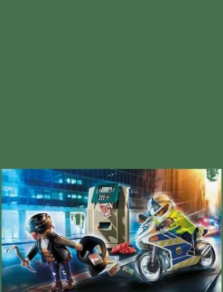 PLAYMOBIL City Action Bank Robber Chase - 70572 - Playmobil City Action