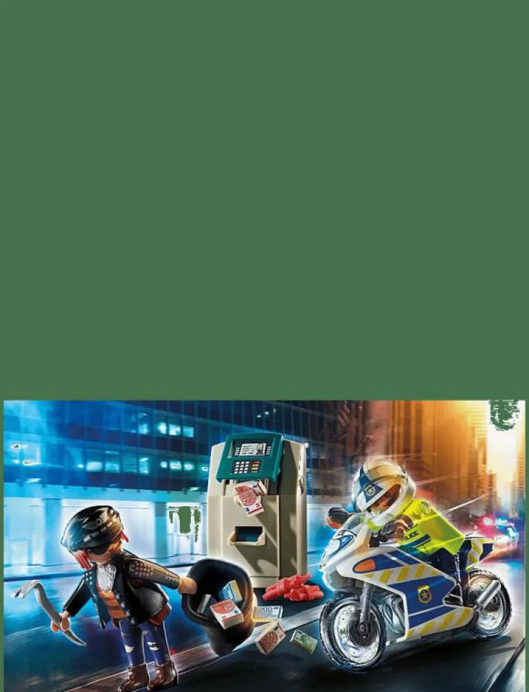 PLAYMOBIL City Action Bank Robber Chase - 70572 - Playmobil City Action