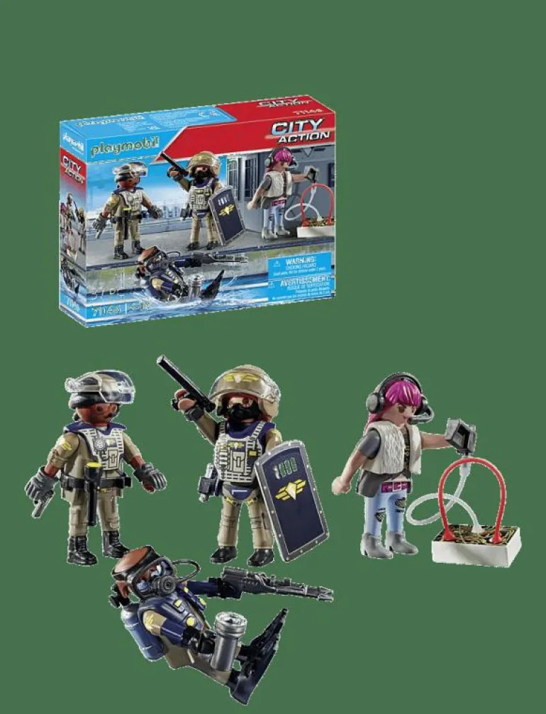 PLAYMOBIL City Action Figurer från insatsstyrkan - 71146 - Playmobil City Action