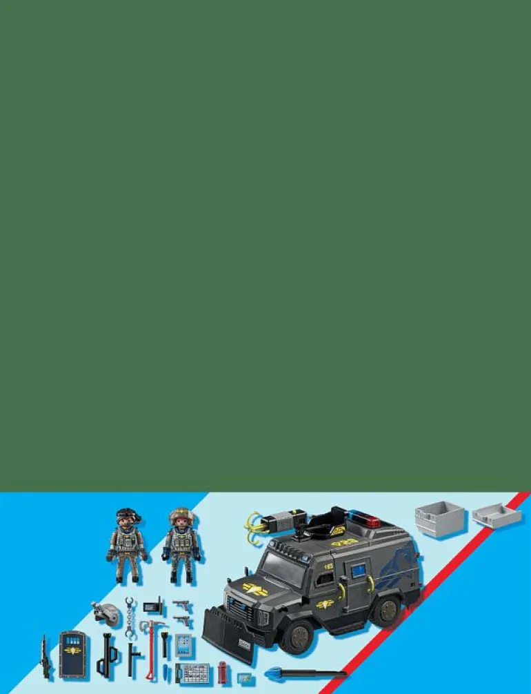 PLAYMOBIL City Action Insatsstyrkans terrängfordon - 71144 - Playmobil City Action