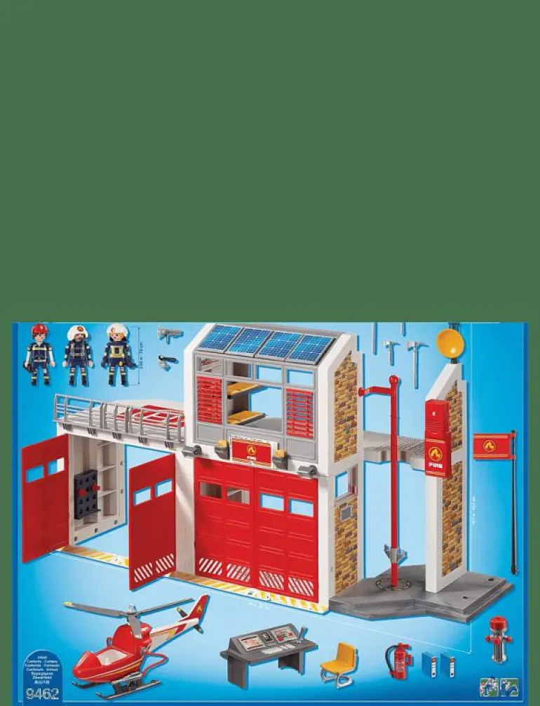 PLAYMOBIL City Action Stor brandstation - 9462 - Playmobil City Action