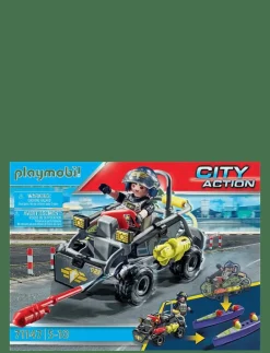PLAYMOBIL City Action Tactical Unit - Mulit-Terrain Quad - 71147 - Playmobil City Action