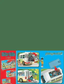 PLAYMOBIL City Life Skolbuss - 71329 - Playmobil City Life