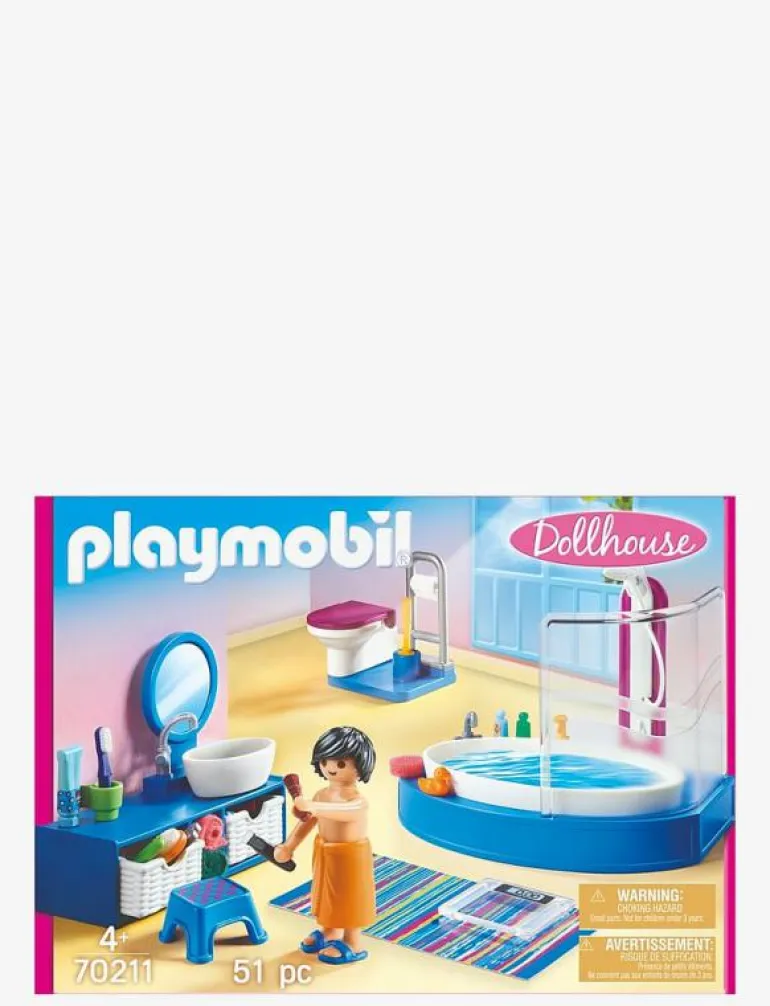 PLAYMOBIL Dollhouse Badrum - 70211 - Playmobil Dollhouse